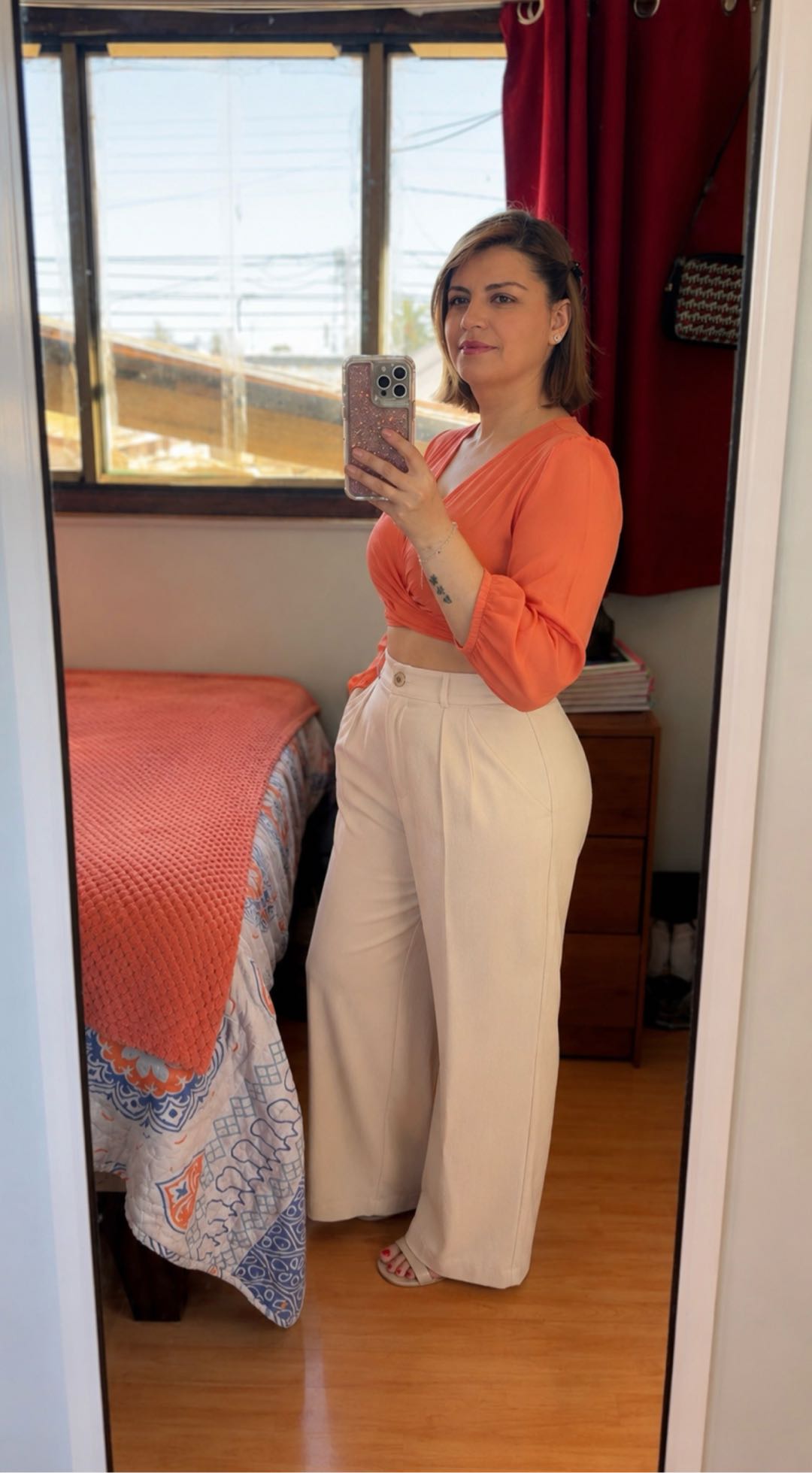 Melisa, de Chile, en video chat